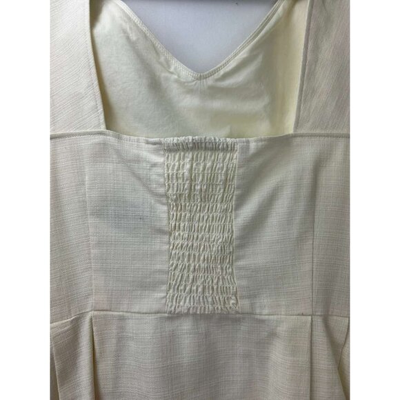 Lands End Women's 16W Floral Sleeveless Summer Mini Dress With Pockets - Picture 15 of 15